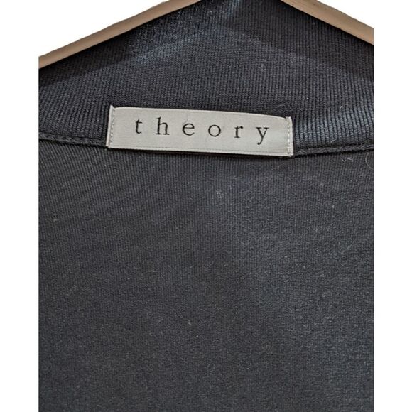 Theory Men's Black Half Zip Sweatshirt Size XL - Picture 6 of 7